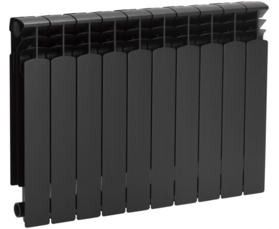 Sectional radiator, aluminum KFA Armatura G500F black