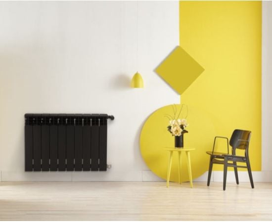 Sectional radiator, aluminum KFA Armatura G500F black