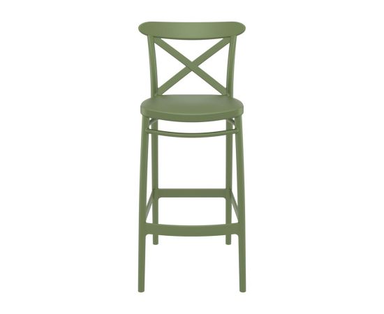 Bar seat green Cross 106x52x45 cm