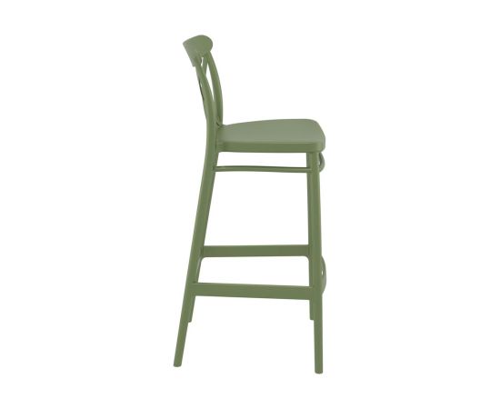 Bar seat green Cross 106x52x45 cm