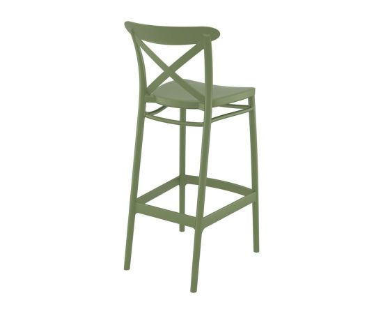 Bar seat green Cross 106x52x45 cm