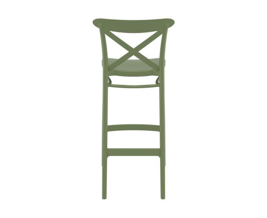 Bar seat green Cross 106x52x45 cm