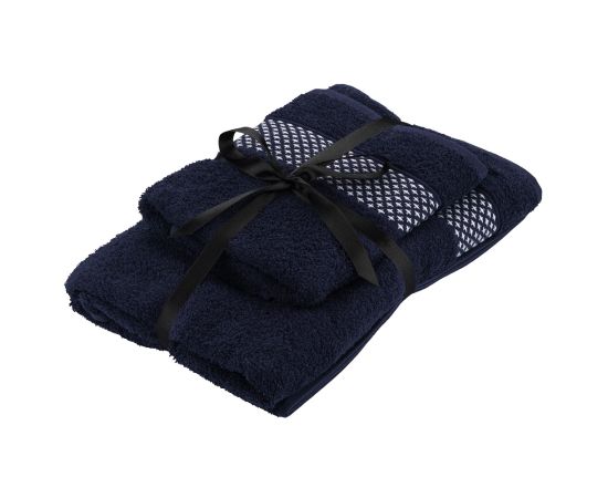 Towel set Ardesto ART2557IN 100%cotton 2pcs blue