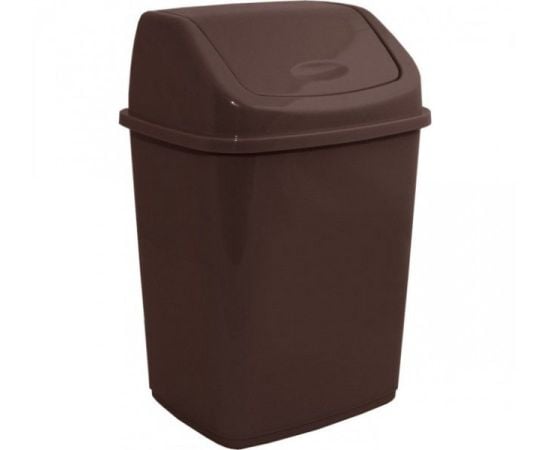 Trash can Aleana 5 l brown