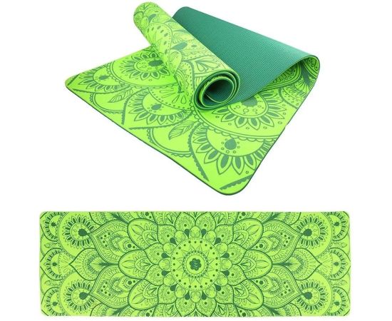 Yoga mat green LIFEFIT