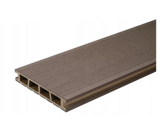 Доска террасная Bergdeck Walnut Brushed 150x25x2400 мм