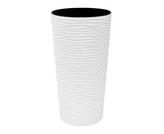 Plastic pot Aleana Fiujne 4 l white rose