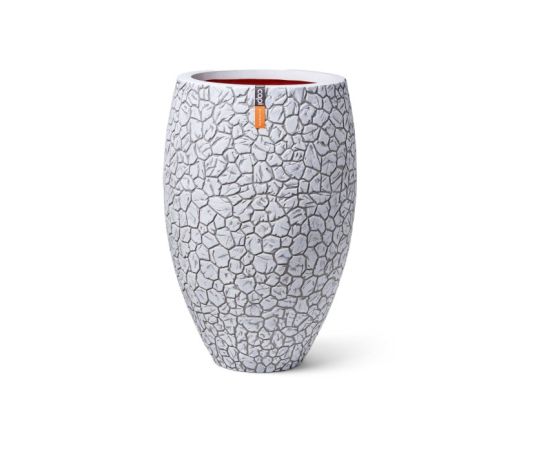 Горшок цветочный Capi Europe Vase elegant deluxe Clay NL 56x85см слоновая кость