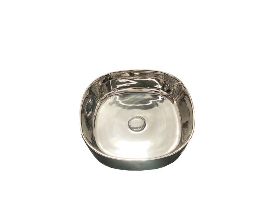 Washbasin T-13 SILVER 440x440x135 cm