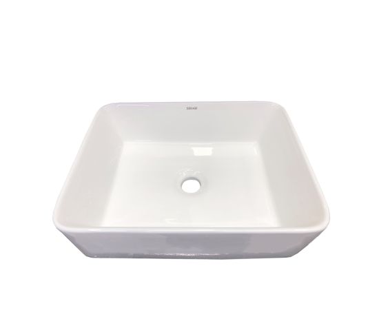 Overlaid washbasin ESERO SK103 white