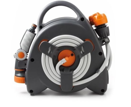 Reel with hose and accessories GF Aquabag Maxi GF80005608 16.5 m orange