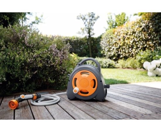 Reel with hose and accessories GF Aquabag Maxi GF80005608 16.5 m orange