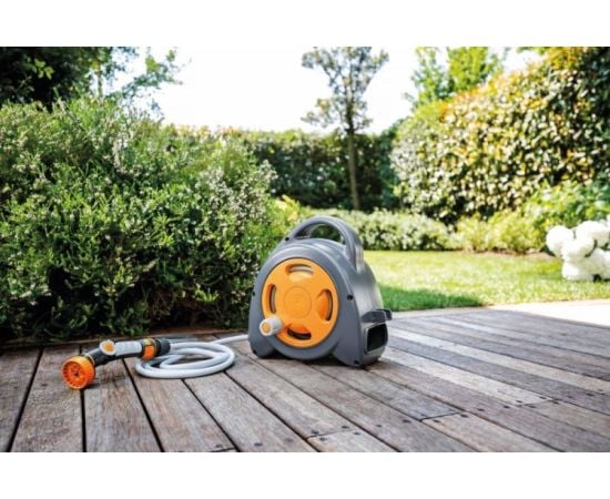 Reel with hose and accessories GF Aquabag Maxi GF80005608 16.5 m orange