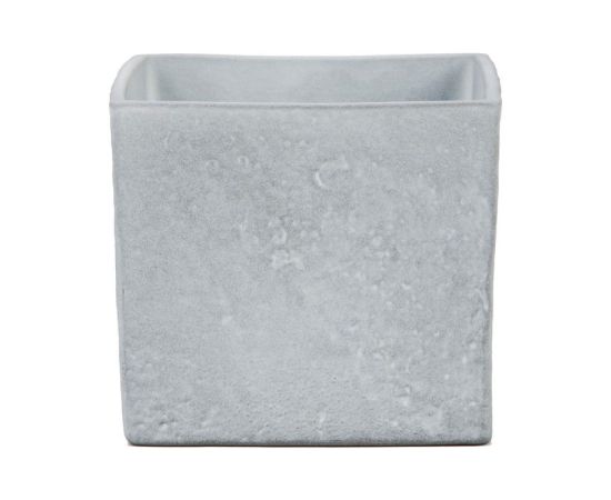 Ceramic flower pot Scheurich 970/14 COVER-POT GREY STONE