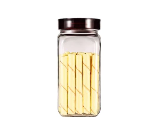 Glass jar with plastic lid 660S 1550ml