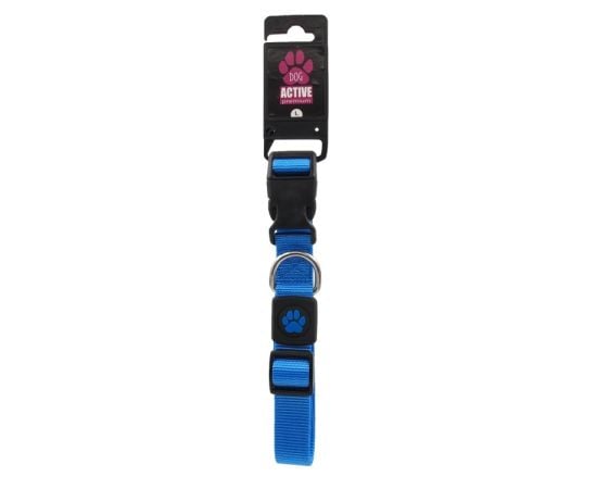 Dog collar Placek Pet blue 2,5x45-68cm