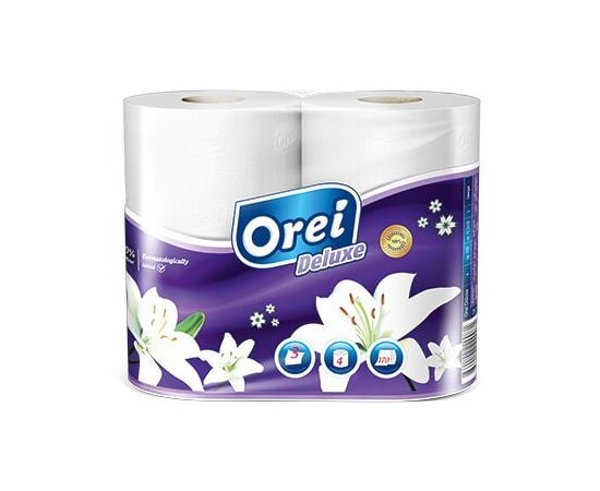 Toilet paper Orei Deluxe 4 pcs