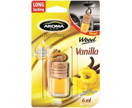 Ароматизатор Aroma Car WOOD  Vanilla 6ml