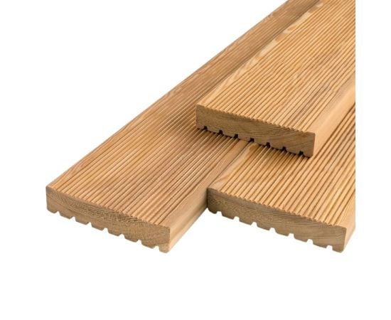 Terrace board larch Sibles grade AB 27x145x4000 mm