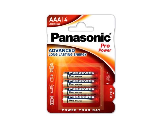 Battery Alcaline Panasonic LR03 ProPower AAA 4 pcs