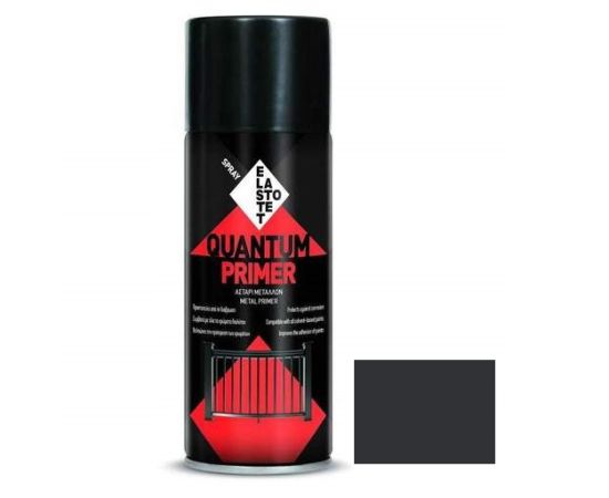 სპრეი პრაიმერი Elastotet Quantum color spray ნაცრისფერი პრაიმერი 400 მლ