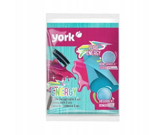 Sponge napkin York 3 pcs