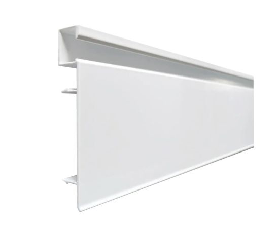 Skirting board from aluminum Profil Center LED Best Deal 4/78 2500x78x12 mm white