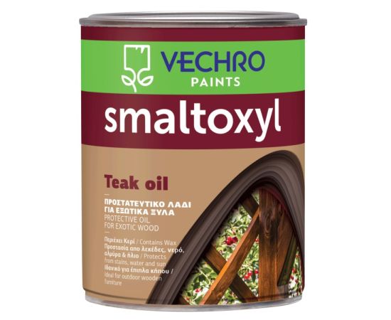 Oil for wood surfaces Vechro Smaltoxyl Teak Oil 750 ml