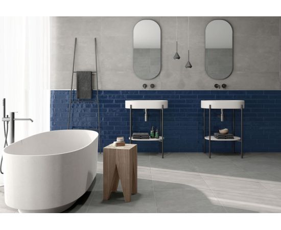 Кафель Tau Ceramica Rvto TU.GL.MAIOLICA ROYALBLU 7,5x30см