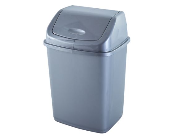 Trash bin Aleana 10 l gray