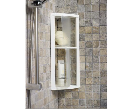 Revolving double shelf in the bathroom Primanova M-S03-16