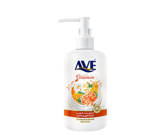 Soap liquid honey and milk AVE 6941 450 ml