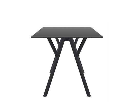 Table black MAX DÉCOR 74x140x80 cm