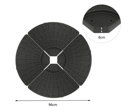 Base for umbrella 50x50x7.5 cm