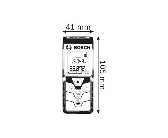 ლაზერული მანძილის საზომი Bosch GLM 40 Professional (0601072900)