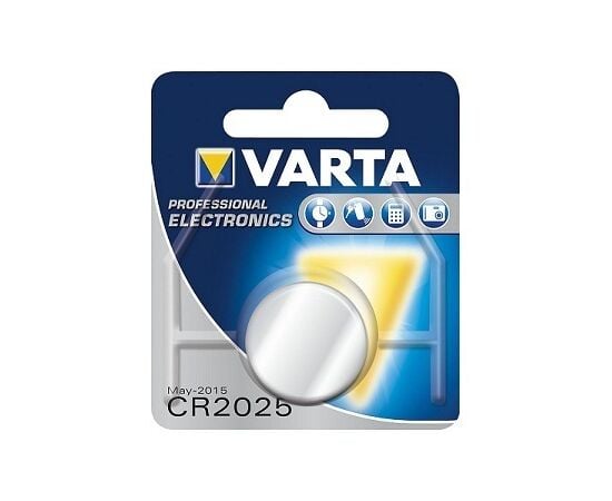 Батарейка литиевая VARTA CR2025 3 V 170 mAh 1 шт