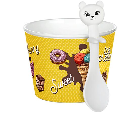 Plastic ice cream cup TITIZ AP-9425 18258