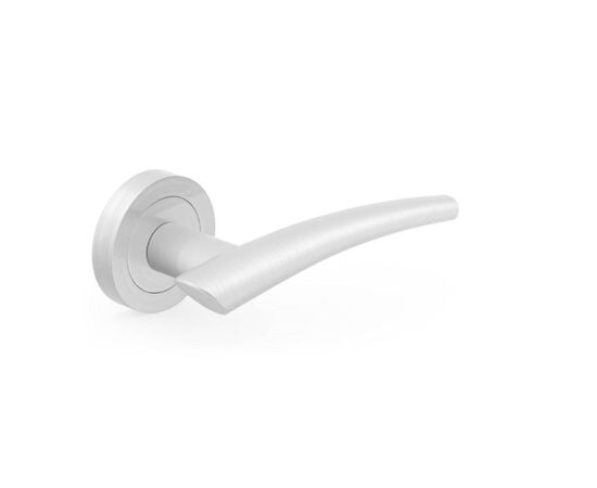 Door handle rossete Metal-Bud IDEA ZION with cylinder cover SNOSY