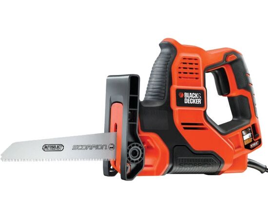 Сабельная пила Black+Decker Scorpion RS890K-QS 500W