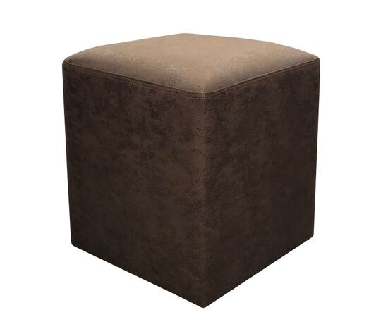 Pouf crack 34x40 dark brown