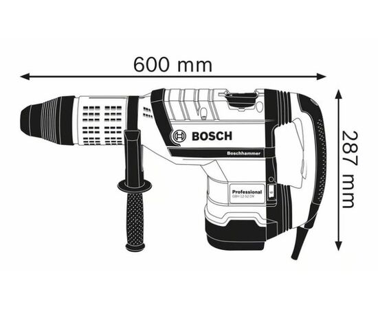 პერფორატორი Bosch GBH 12-52 DV 1700W