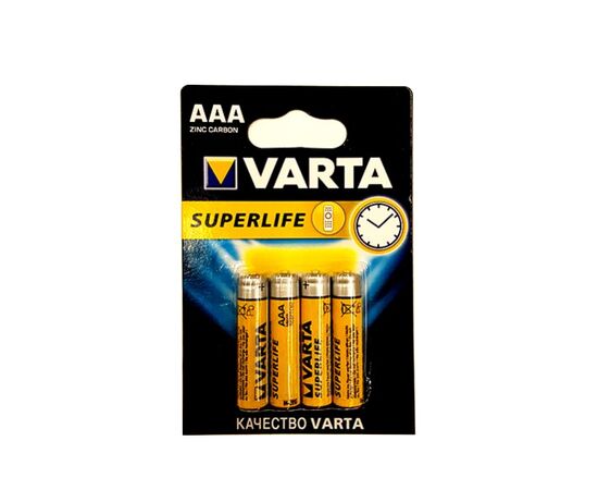 Battery saline VARTA Superlife AAA 1.5 V 4 pcs