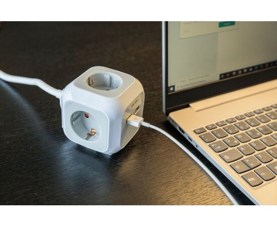 Extension cube 4 Brennenstuhl 1.4m USB ALEA-Power