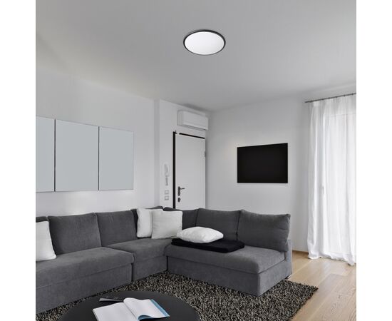 Ceiling lamp Rabalux Engon 18W 3000K Ø270 H60 black white 71126