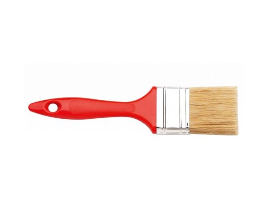 Flat brush with red handle Hardy 0200-403840 40 mm