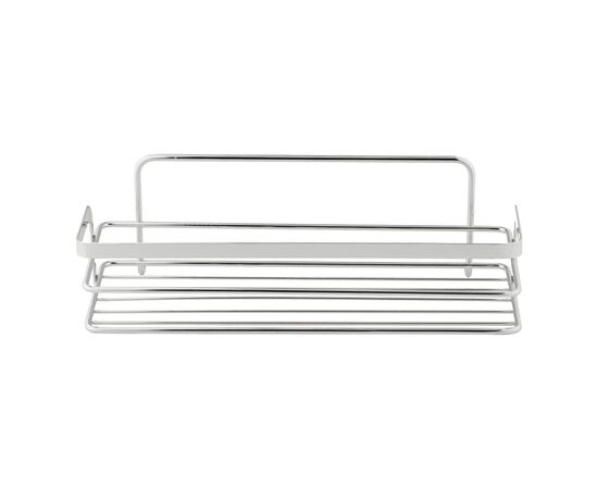 Bathroom shelf rectangle Bisk Niagara Chrome