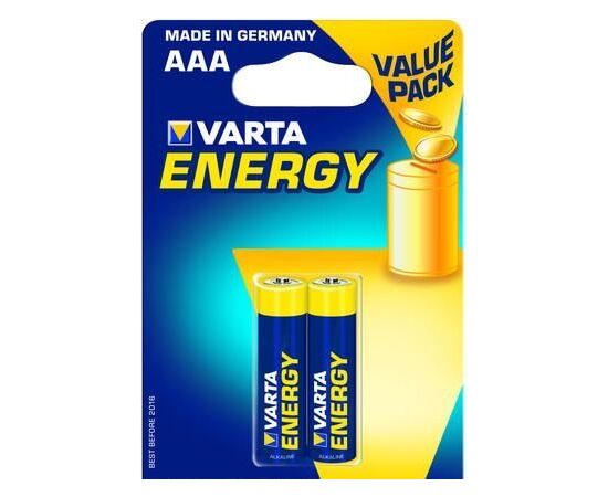 Battery Alkaline Varta Energy AAA 2 pcs