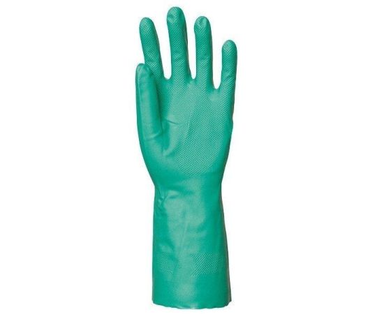 Nitrile gloves Eurotechnique S8 5518 green