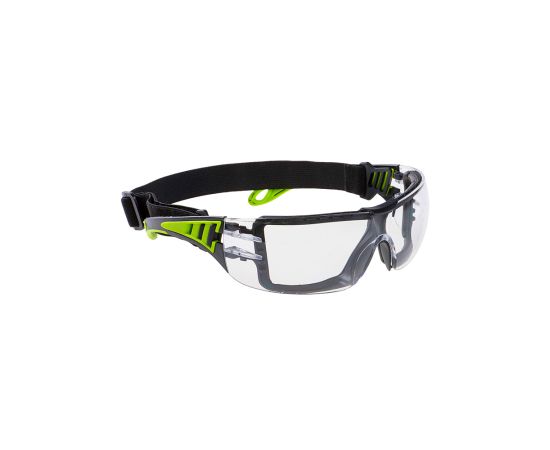 Protective glasses transparent with double temple Portwest PS11CLR