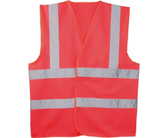 Reflective waistcoat premium Coverguard 70265 XL red